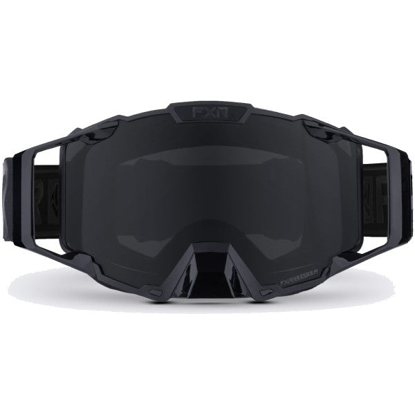 Lunettes de Motoneige Pilot Noir Ops de face