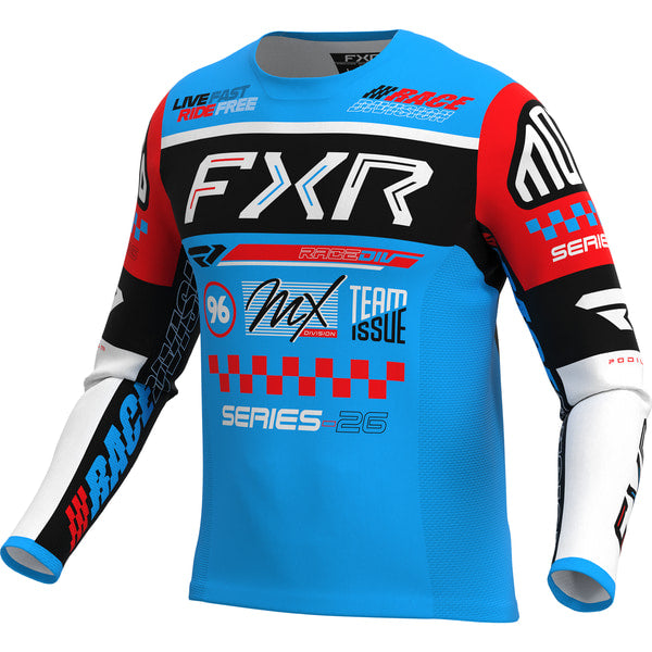 Chandail de Motocross Podium Gladiator 26.5 | Turquoise, de face