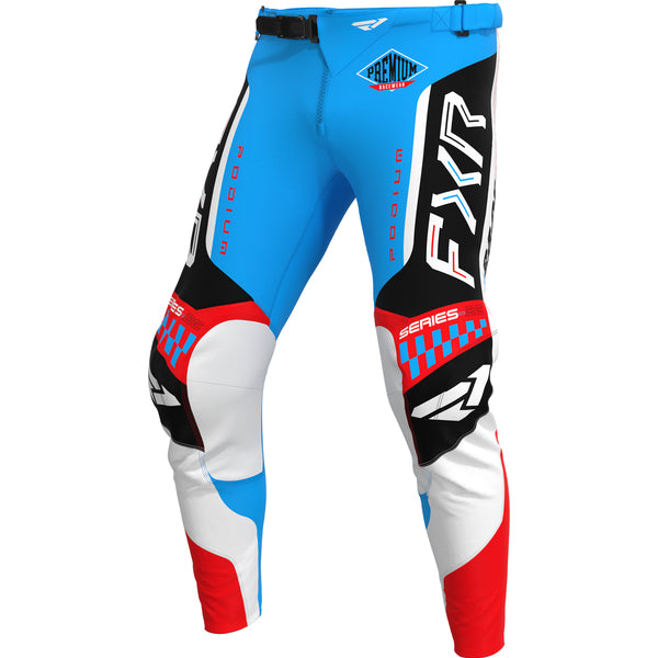 Pantalon de Motocross Podium Gladiator 26.5 | Turquoise, de face