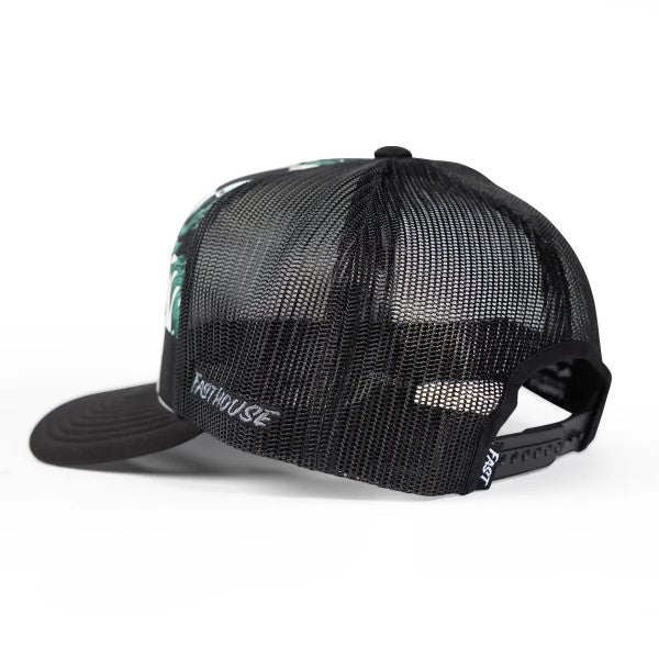 Casquette Poolside/Fasthouse/noir blanc , arrière