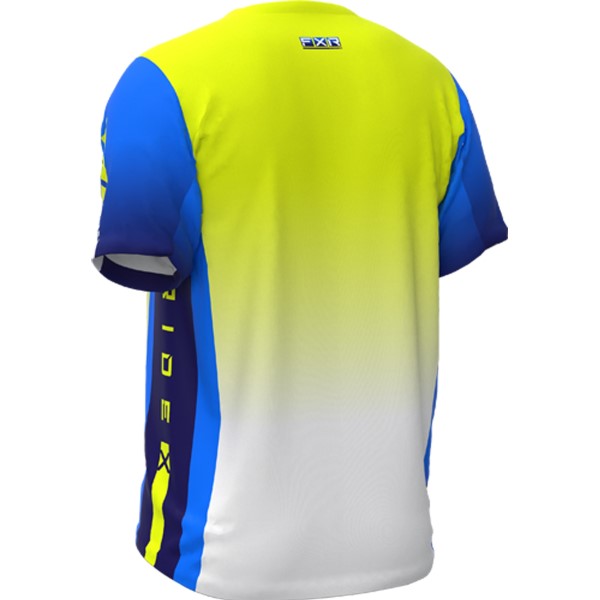 T-Shirt Proflex Jaune/Bleu Dos