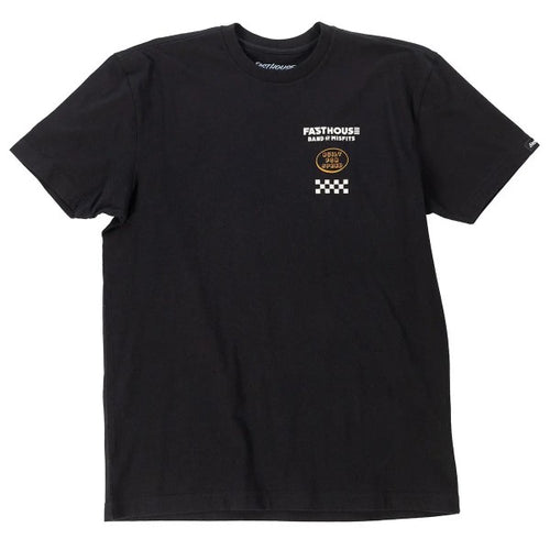 T-Shirt Pursuit/Fasthouse/noir, de face