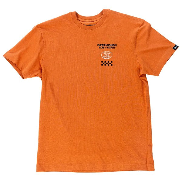 T-Shirt Pursuit/Fasthouse/orange, de face