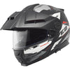 Casque de Moto Modulaire E2 Graphic Trail Schuberth Gris, vue 3/4