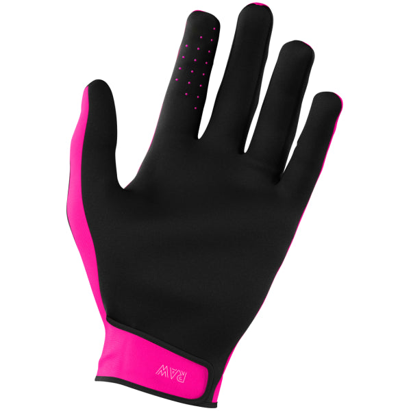 Gants Raw Junior rose intérieur