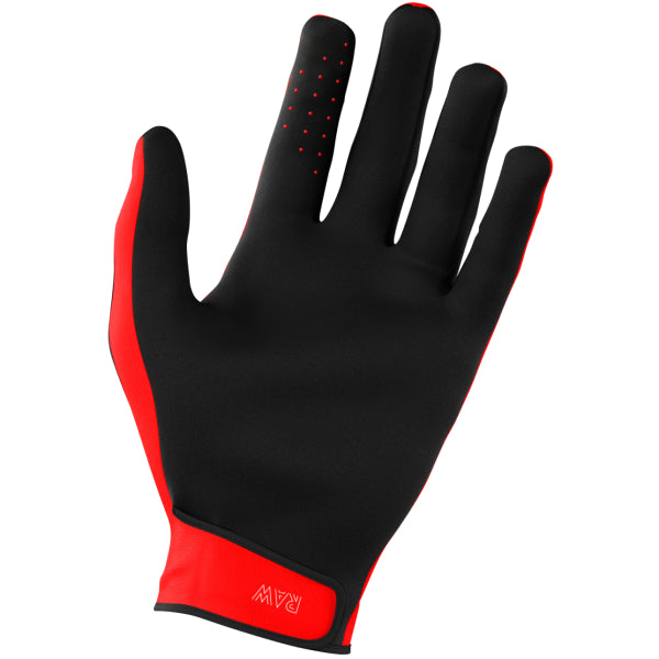 Gants Raw Junior rouge intérieur