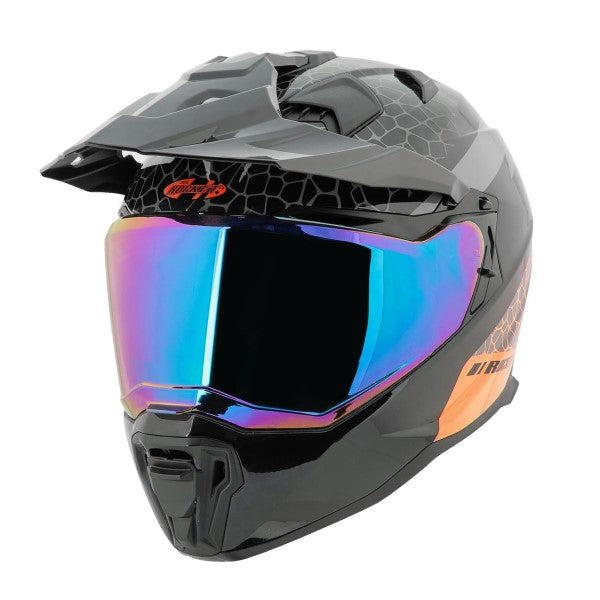 Casque Moto Double-Usage Joe Rocket RKT 400 Ballistic Orange