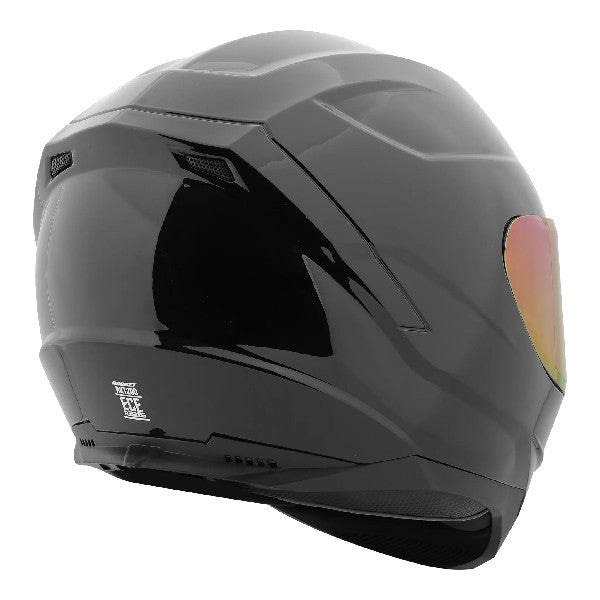 Casque Intégral de Moto RKT 200 Series Ion 3.0 Noir, Dos