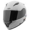 Casque Modulaire de Moto RKT 300 Series Gris, de face