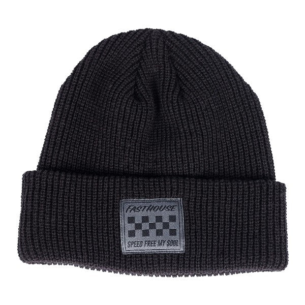 Tuque Recess/Fasthouse/noir de face 