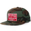 Casquette Record/Fasthouse/camo de profil