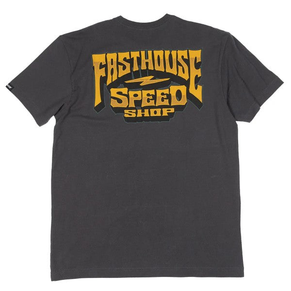 T-Shirt Record/Fasthouse/graphite, de dos