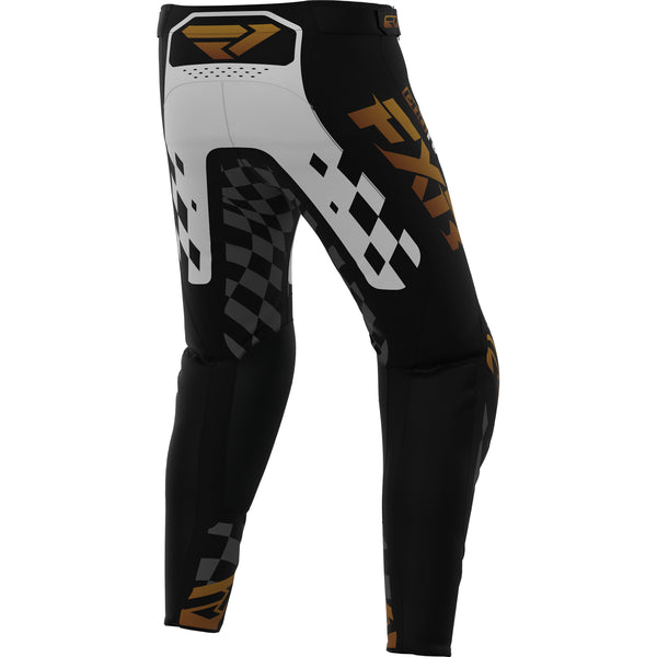 Pantalon de Motocross Revo Daytona MX 26.5 Blanc/Noir, de dos