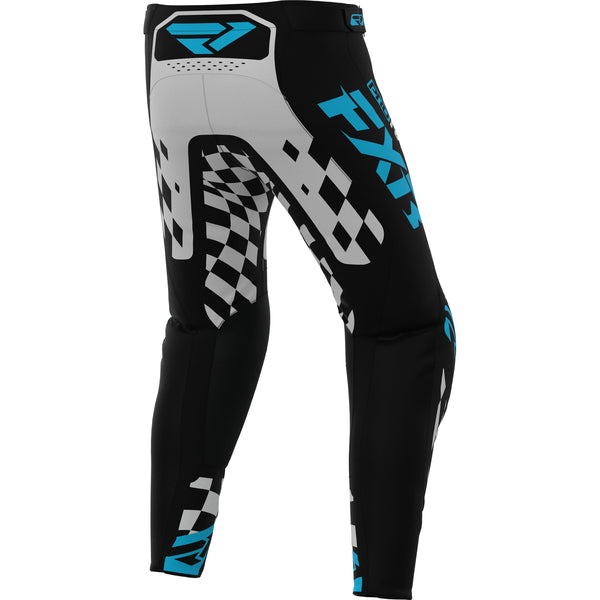 Pantalon de Motocross Revo Daytona MX 26.5 Bleu, de dos