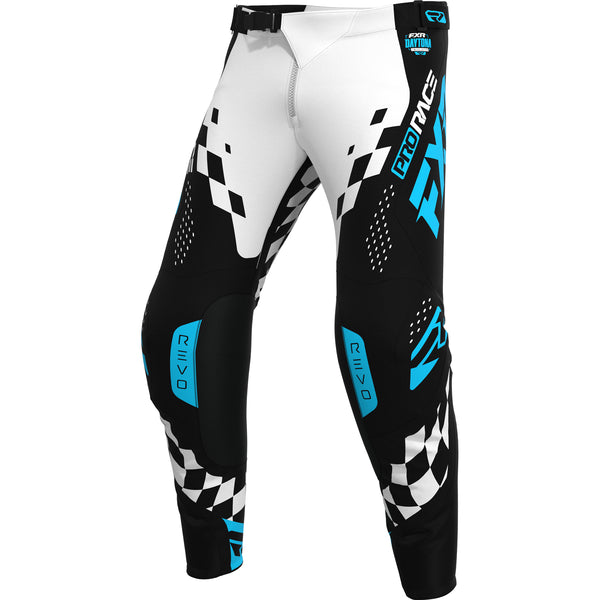 Pantalon de Motocross Revo Daytona MX 26.5  Bleu, de face