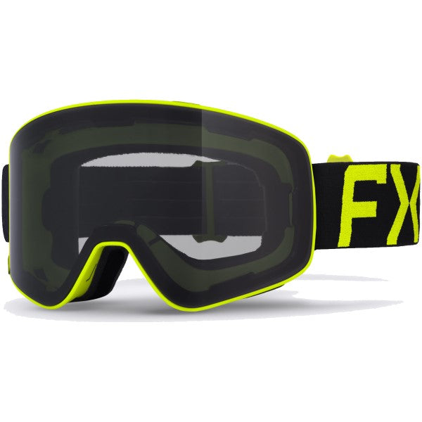 Lunettes de Motoneige Ridge Haute-Visibilité incliné de face