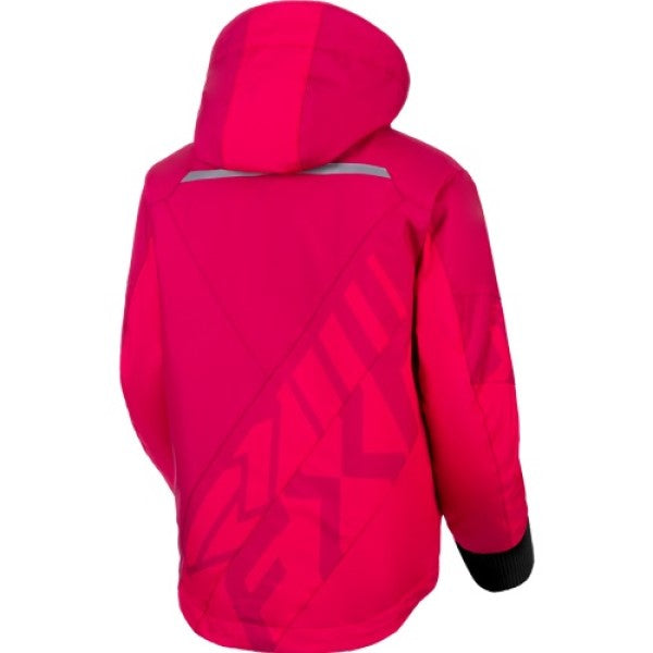 Manteau de Motoneige Cold Cross CX Fast Junior Rose, Dos