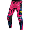 Pantalon de Motocross Clutch Enfant Noir Rose