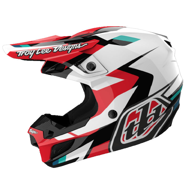 Casque de Motocross SE5  W/MIPS Roamer Junior Rouge, côté gauche