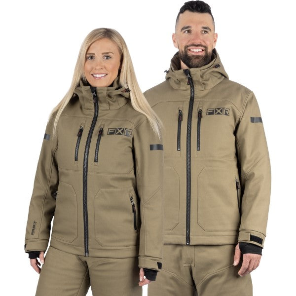 Manteau Task Canvas Unisexe Brun