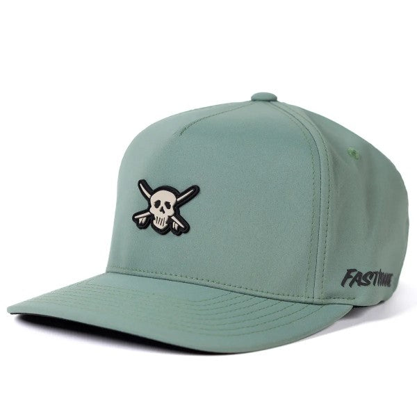 Casquette Rufus 110/Fasthouse/vert de profil 