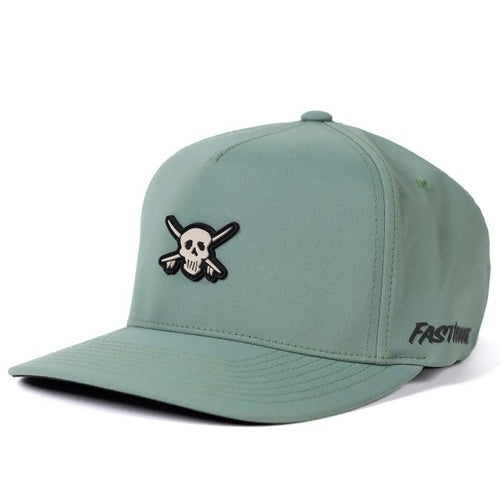 Casquette Rufus 110/Fasthouse/vert de profil 