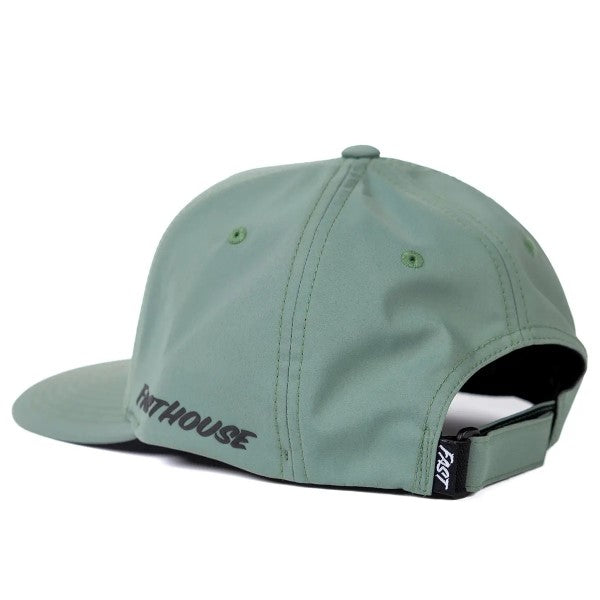 Casquette Rufus 110/Fasthouse/vert, arrière