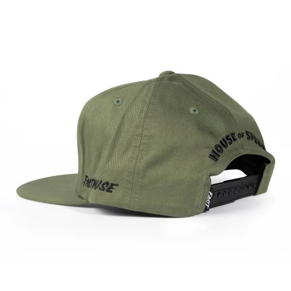 Casquette Runner/Fasthouse/Olive, arrière