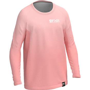 Chandail Rush UPF Junior FXR rose, de face