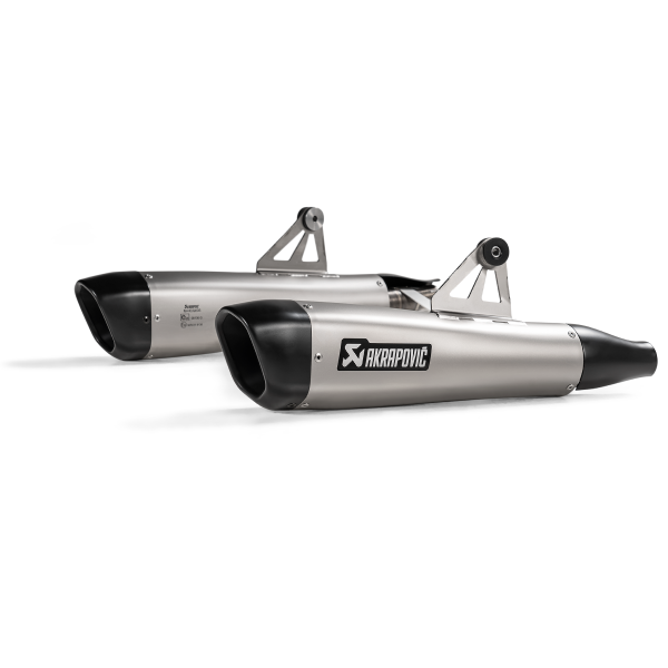 Système d'Échappement Slip-On Triumph Akrapovic, S-T12SO4-HCQT