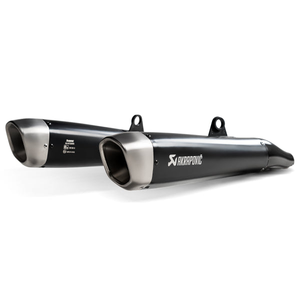 Système d'Échappement Slip-On Triumph Akrapovic, S-T9SO2-HCQTBL