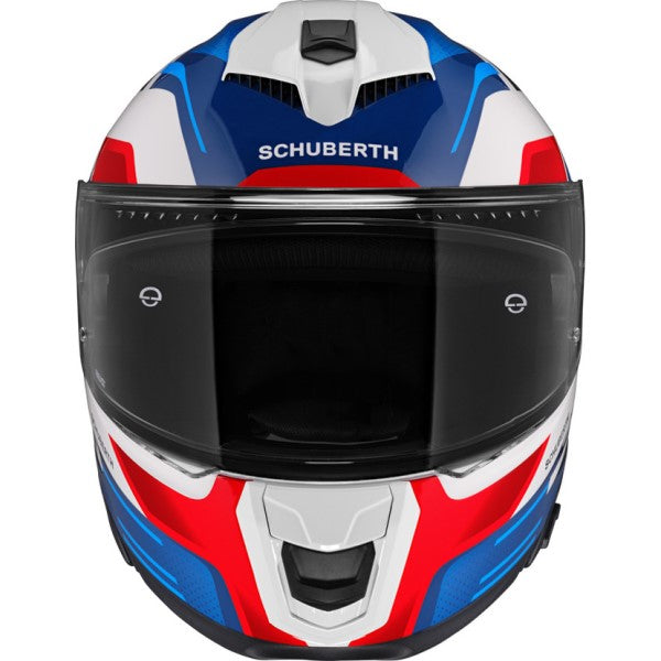 Casque de Moto Integral Storm S3 Bleu Face