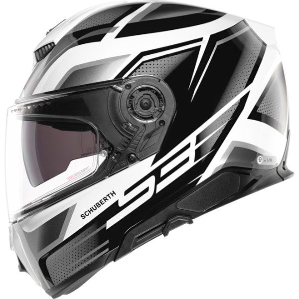 Casque de Moto Integral Storm S3 Gris Gauche