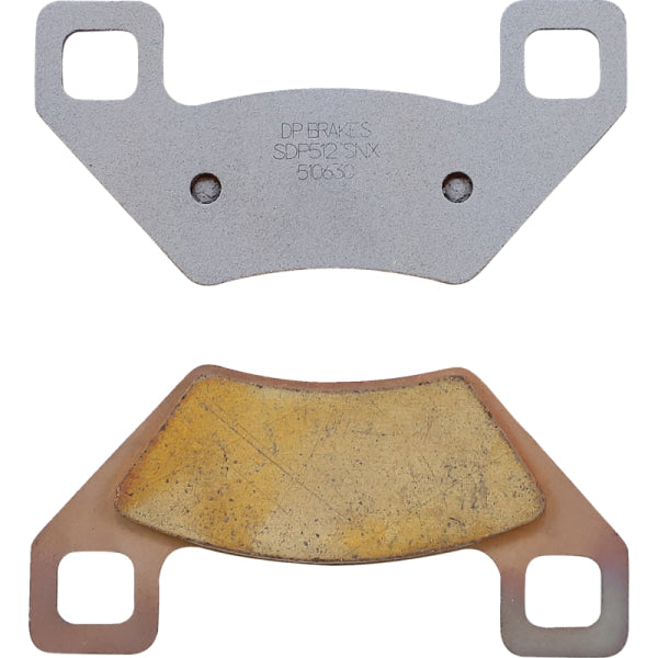 Plaquettes de Frein de Motoneige SNX High-Friction HH+ DP Brakes, SDP512SNX