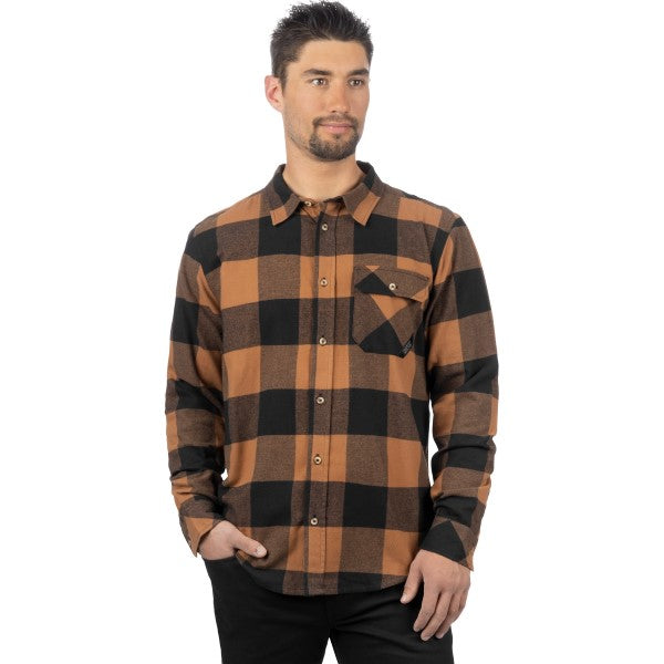 Chemise Flanelle Timber Brun 