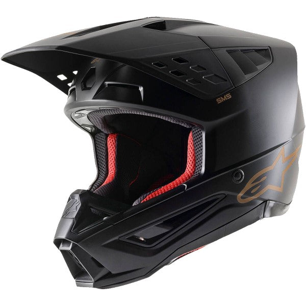 Casque SM5 Solid Alpinestars Noir et Brun