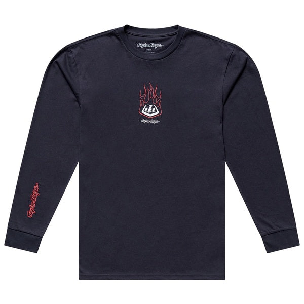 Chandail Flame2 Noir de face