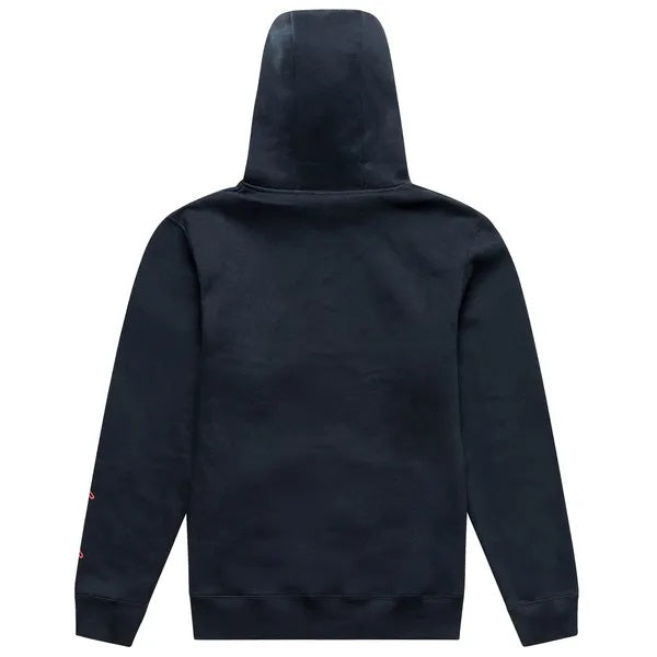 Coton Ouaté Badge Noir/Gris de dos
