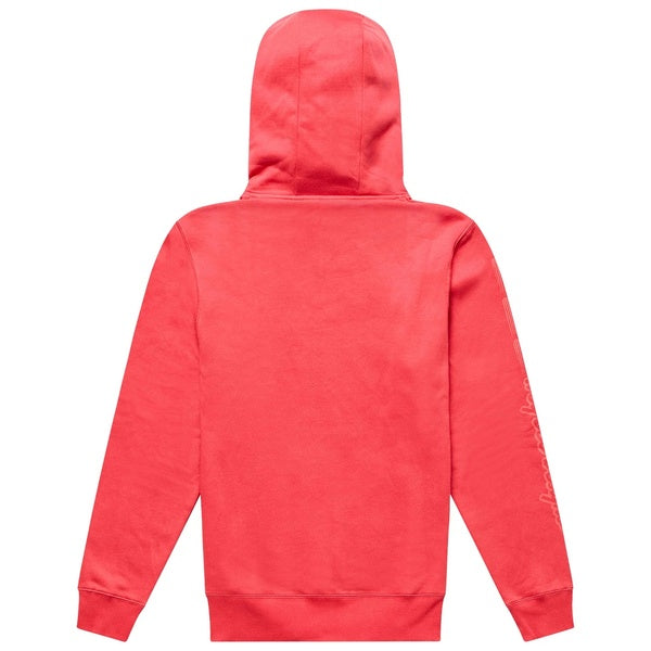 Coton Ouaté Peace Out Rouge de dos