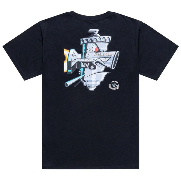 T-Shirt Carb Club Noir de dos