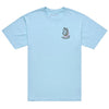 T-Shirt Deuces Turquoise de face
