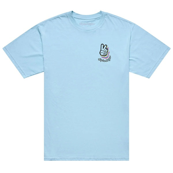 T-Shirt Deuces Turquoise de face