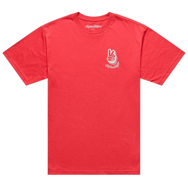 T-Shirt Deuces Rouge de face
