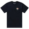 T-Shirt Feathers Noir, de face
