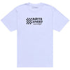 T-Shirt Finish Line Blanc de face