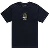T-Shirt Flame2 Noir de face