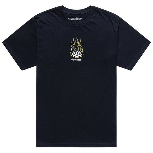 T-Shirt Flame2 Noir de face
