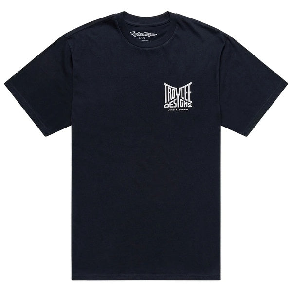 T-Shirt Handlebar Noir de face