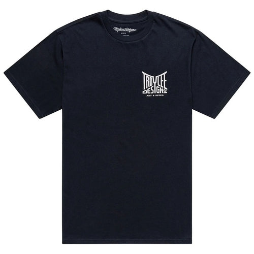 T-Shirt Handlebar Noir de face