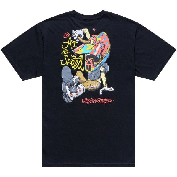 T-Shirt Heritage Noir de dos